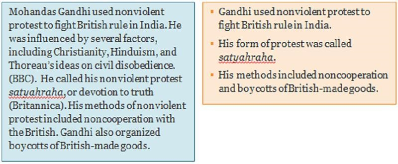 Read the original text and the revision. HELP FAST Which revision stands out as most-example-1