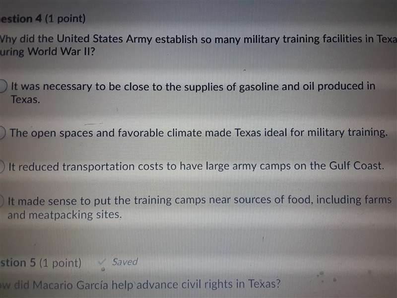 Why did the United States Army established so many military training facilities in-example-1