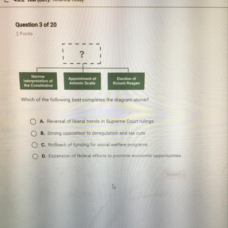 Which of the following best completes the diagram above?-example-1