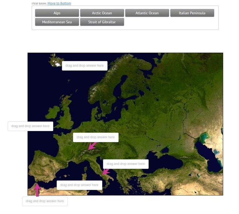 Help me please Match the places with were they go please-example-1