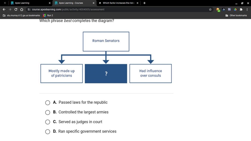 Which phase best completes the diagram?-example-1