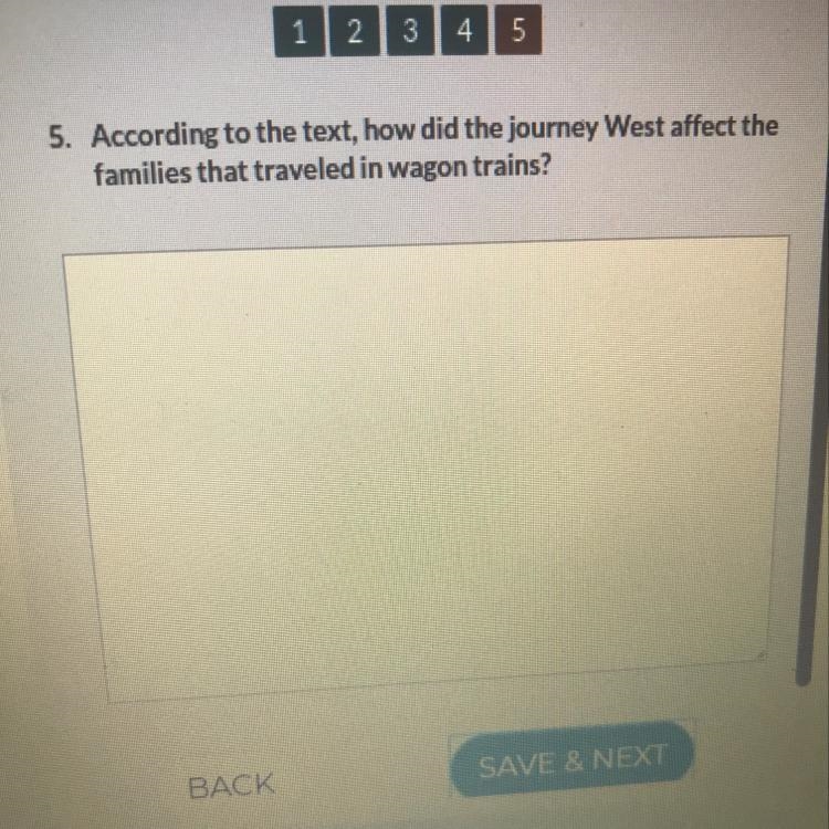 How was life when they traveled in wagon trains to the west-example-1