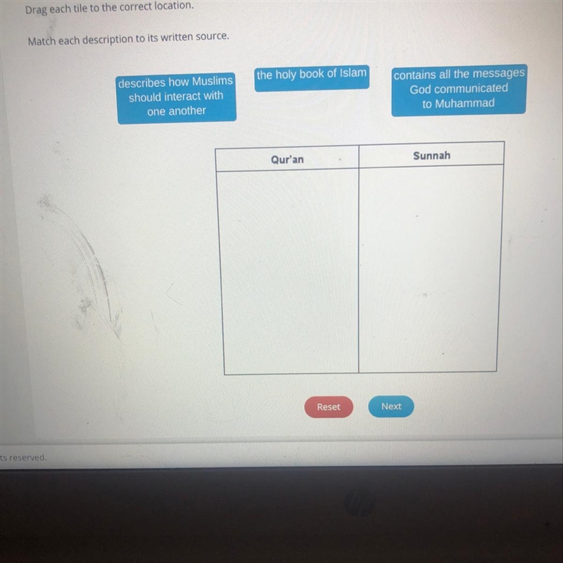 Match each description to its written source-example-1