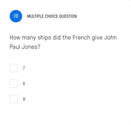 How many ships did the French give John Paul Jones?-example-1