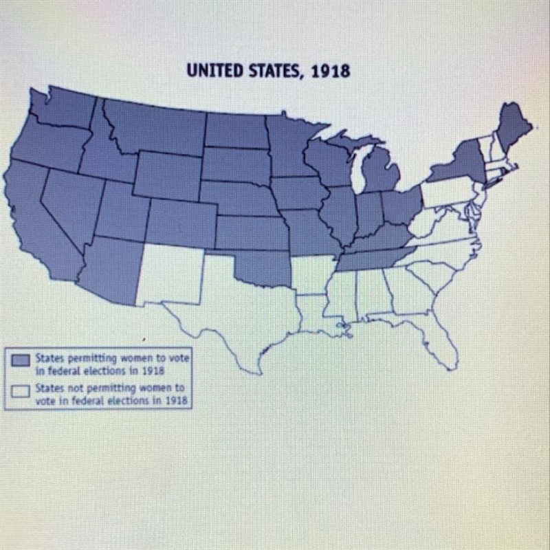 Which development ended the division shown on the map? Select one: -Decision of a-example-1