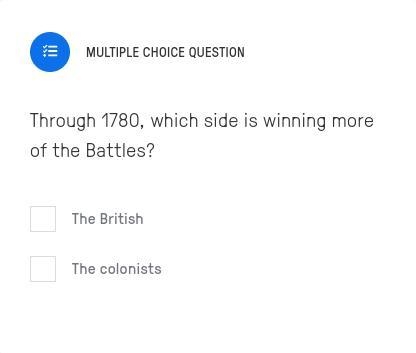 Through 1780, which side is winning more of the Battles?-example-1