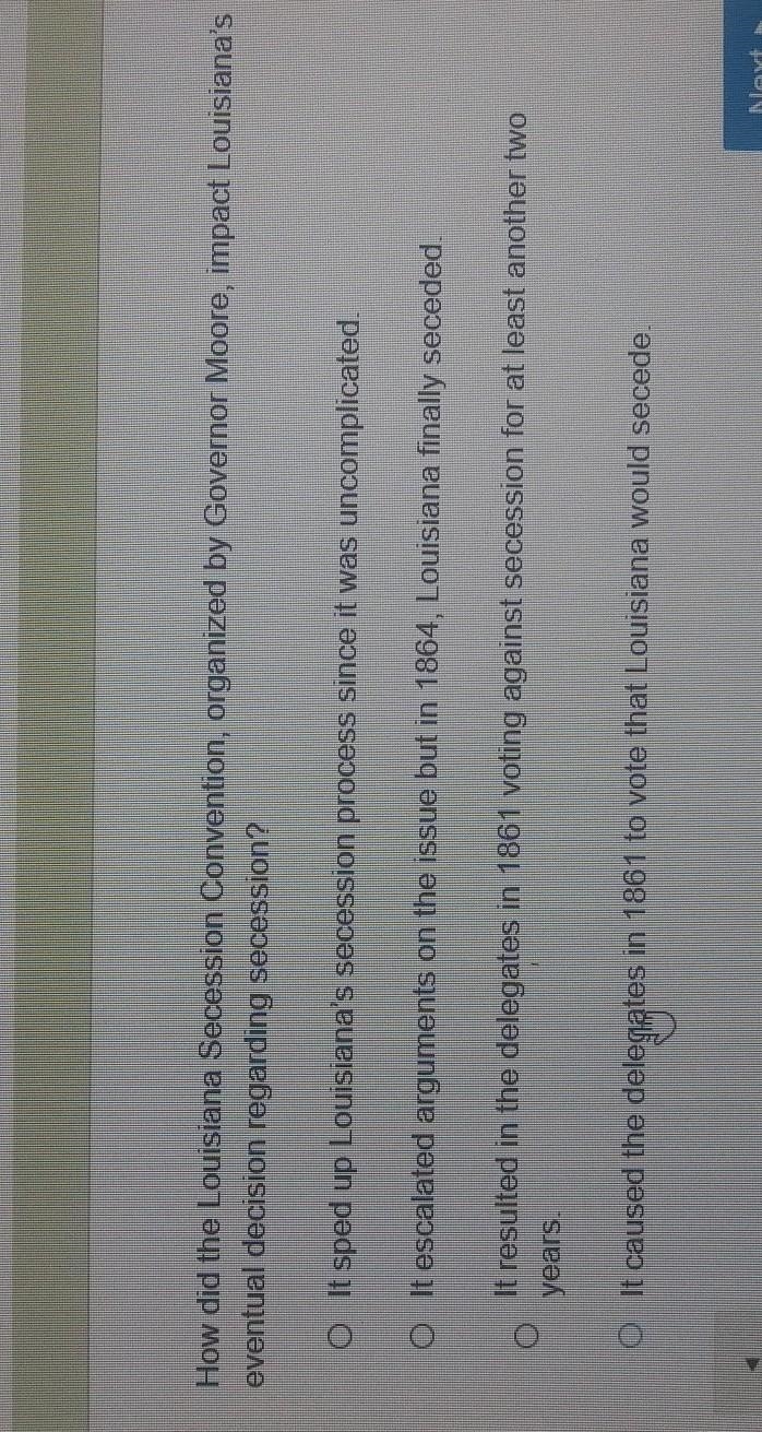 How did the Louisiana Secession Convention, organized by Governor Moore, impact Louisiana-example-1