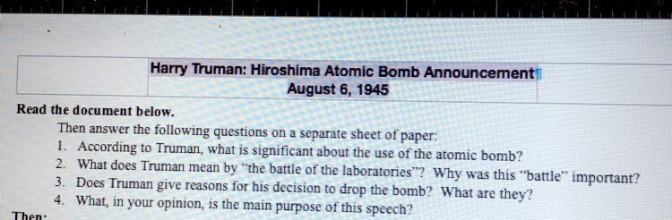 Can you help me with the Harry Truman questions I have (7 points)?-example-1