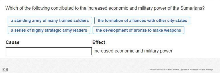 Which of the following contributed to the increased economic and military power of-example-1