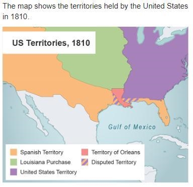 Why was the striped area in dispute at the time? It was also claimed by the country-example-1