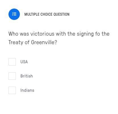 Who was victorious with the signing fo the Treaty of Greenville?-example-1