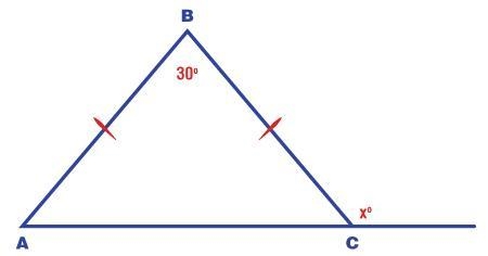 ABC is an isosceles triangle. Solve for x. In your final answer, include all of the-example-1