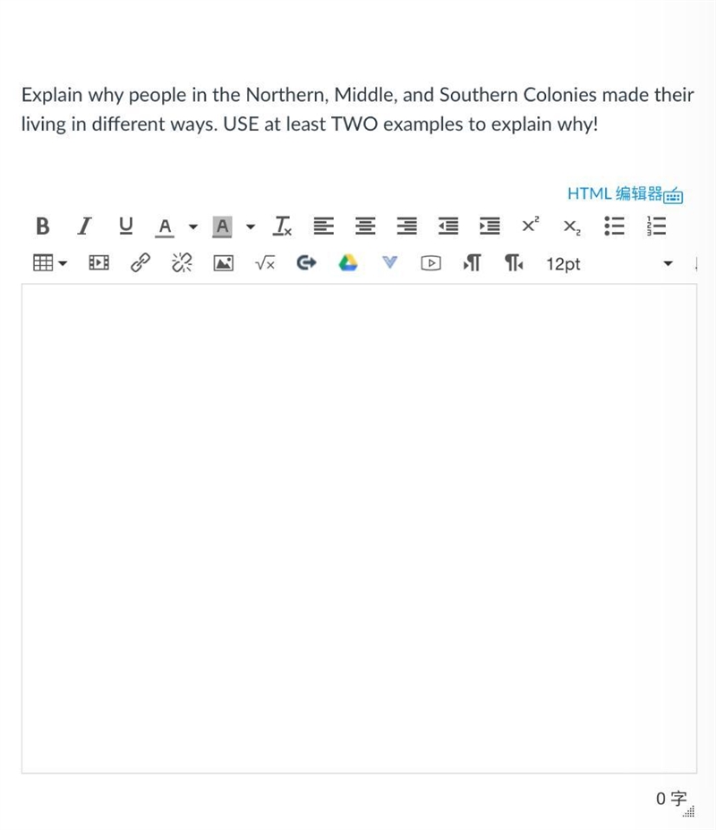 Explain why people in the Northern, Middle, and Southern Colonies made their living-example-1