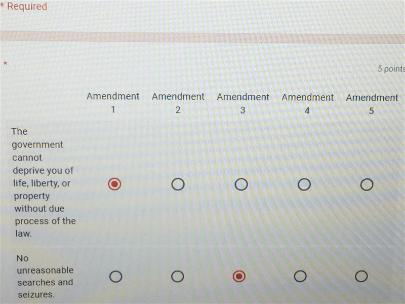 The government cannot deprive you of life, liberty, or property without due process-example-1