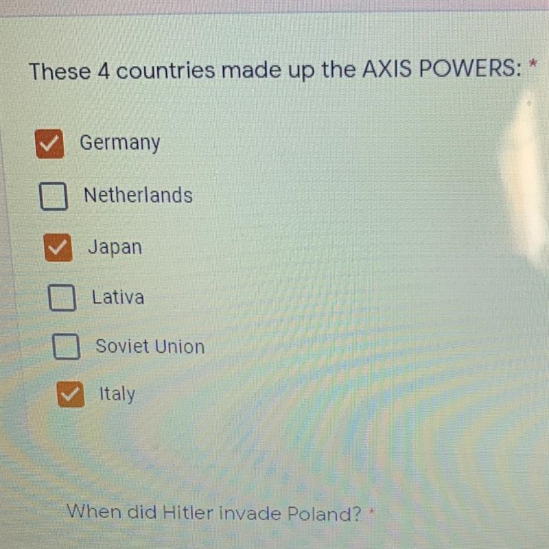 What 4 counties made up the axis power?-example-1