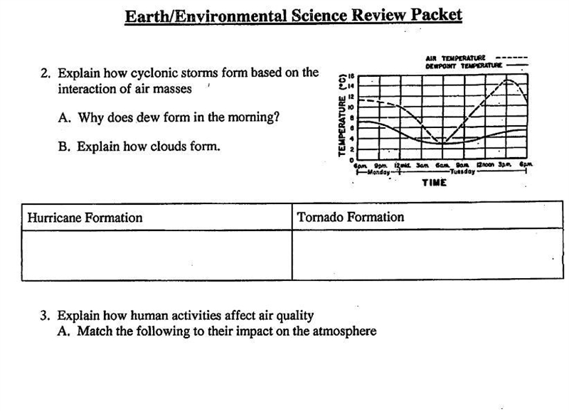 I Need help with this part!! Science work Earth/environmental review packet-example-1