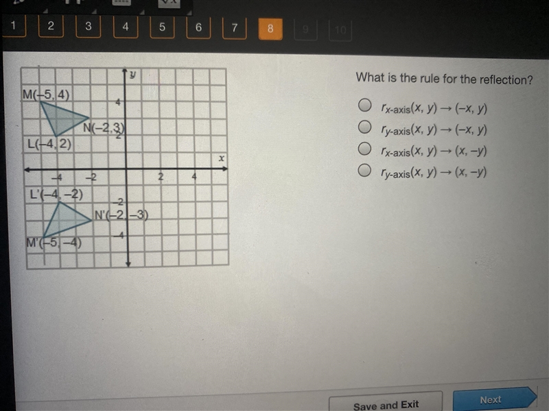 What is the rule of reflection? help asap!!!-example-1