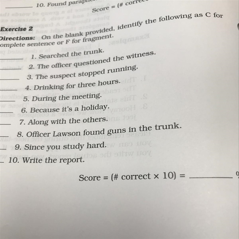 Question: What is a sentence? Answer: A sentence is a group of subject and a verb-example-1