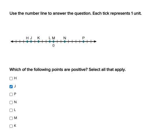 I will mark you brian list plz help. Which of the following points are positive? Select-example-1