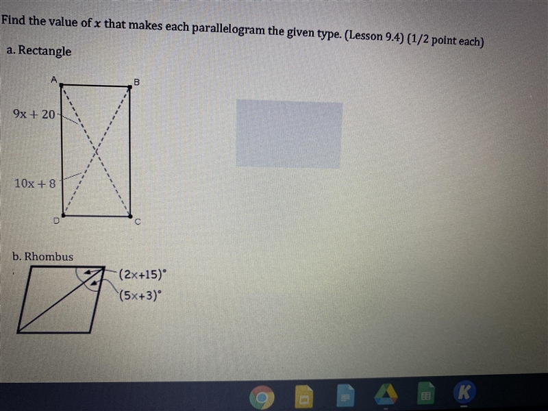 Geometry find value of x-example-1