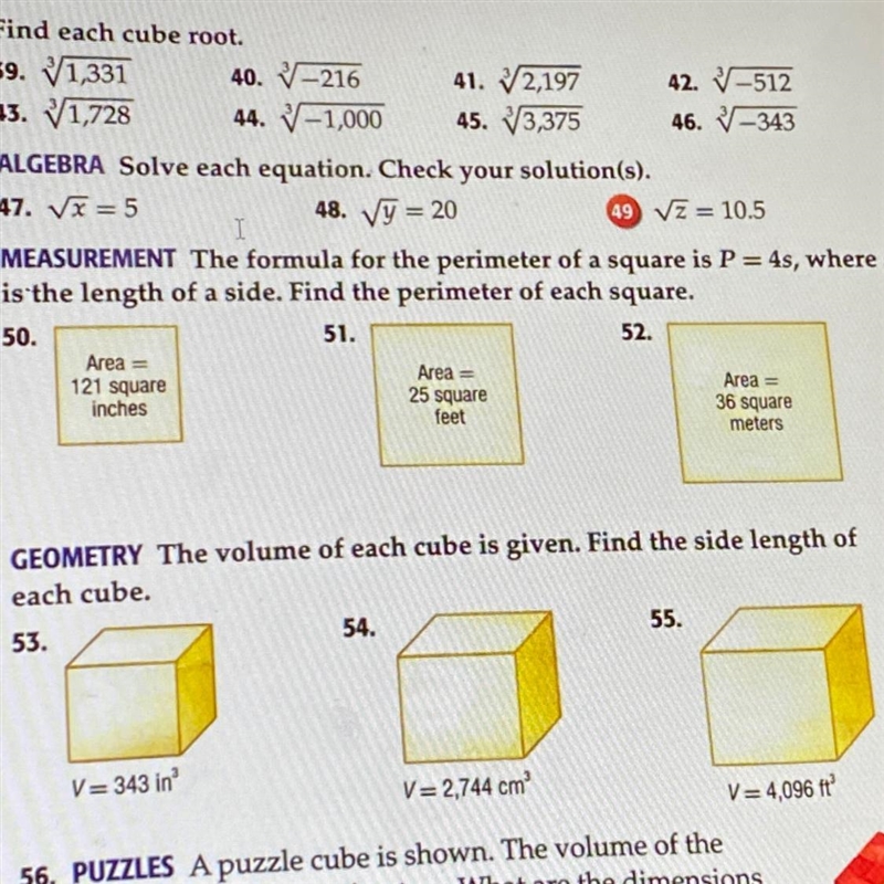 Help with 50-52 pleaseeeee ASAP-example-1