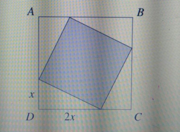 In The figure below ABCD is a square points are chosen on each pair of the adjacent-example-1