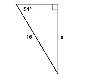 PLEASE HELP!! Find the missing side and round answer to the nearest tenth.-example-1