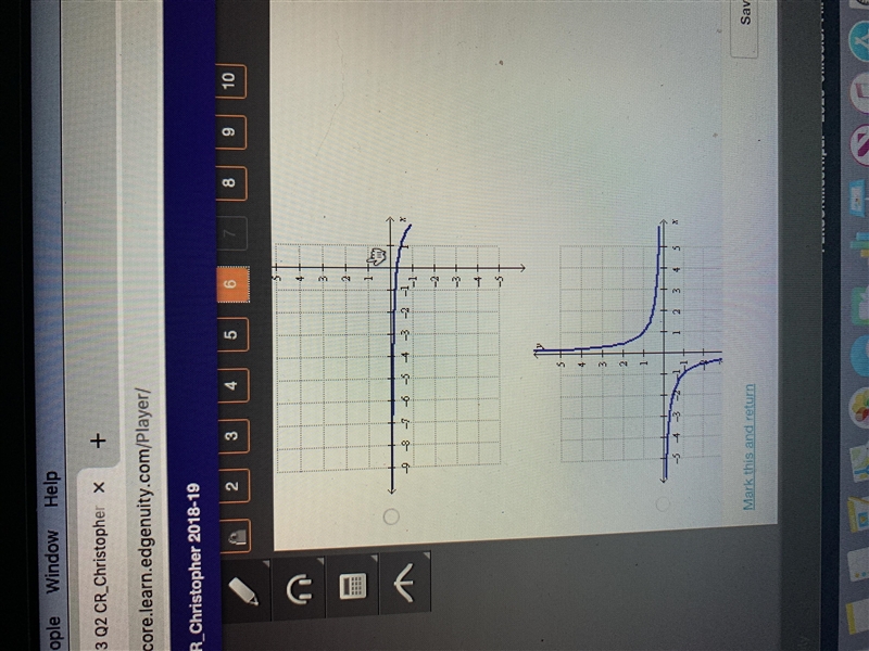 Plz help!! if f(x)=1/x and g(x)=x+3, which of the following is the graph of (f*g)(x-example-2