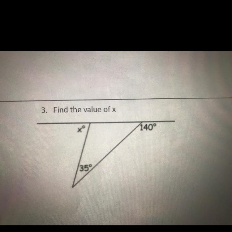 Find the value of x....-example-1