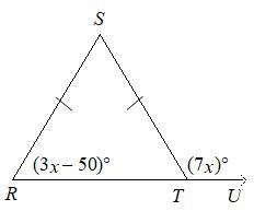 Enter the value of x. the diagram is not to scale-example-1