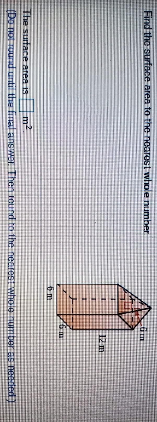 Find the surface area PLEASE HELP WITH THIS GEOMETRY PROBLEM!!!​-example-1