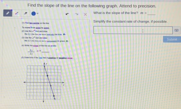 Please help me, it’s asking what the constant rate of change, if it’s possible.-example-1