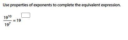 Use properties of exponents to complete the equivalent expression-example-1