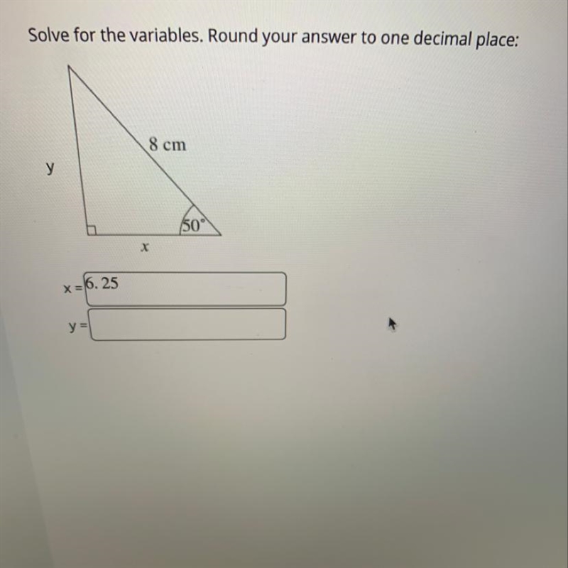 Could you help me with this question. I found X just need to find Y-example-1