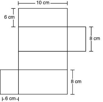 The net of a rectangular shipping box is shown. What is the surface area, in square-example-1