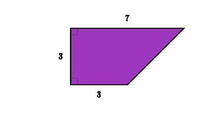 Find the area of the shape shown below.-example-1