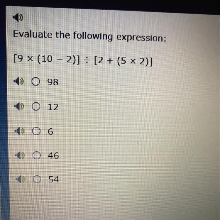 Evaluate the following expression:-example-1