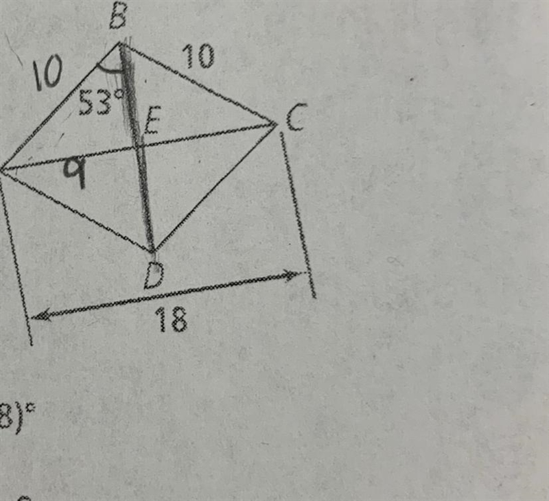 How do you find DE, Round to nearest 10th-example-1