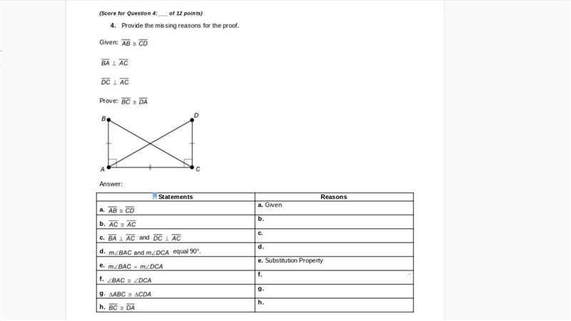 Pls pls help meee Provide the missing reasons for the proof.-example-1