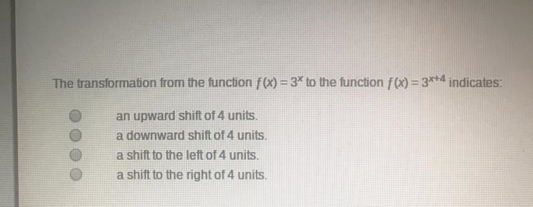 Transformation of exponential functions-example-1