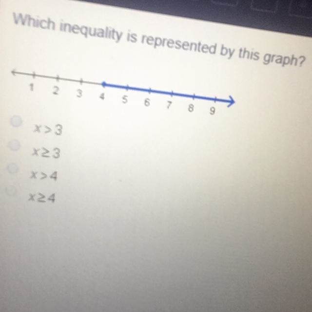 PLZ HURRY!!! THE QUESTION AND ANSWER BUBBLE IN PHOTO! Which inequality is represented-example-1