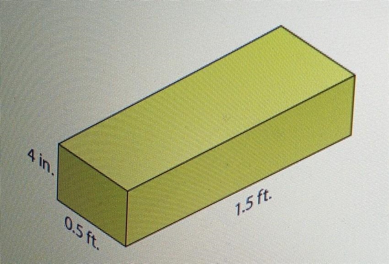 PAST DUE DATE PLEASE HELP. whats is the surface are of this figure​-example-1