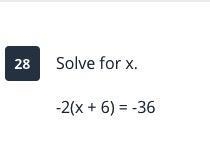 -2(x + 6) = -36 .........-example-1