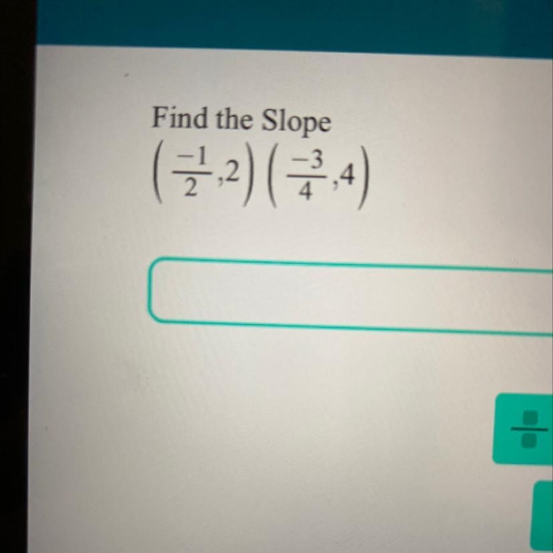 Find the Slope Ayo help me please-example-1