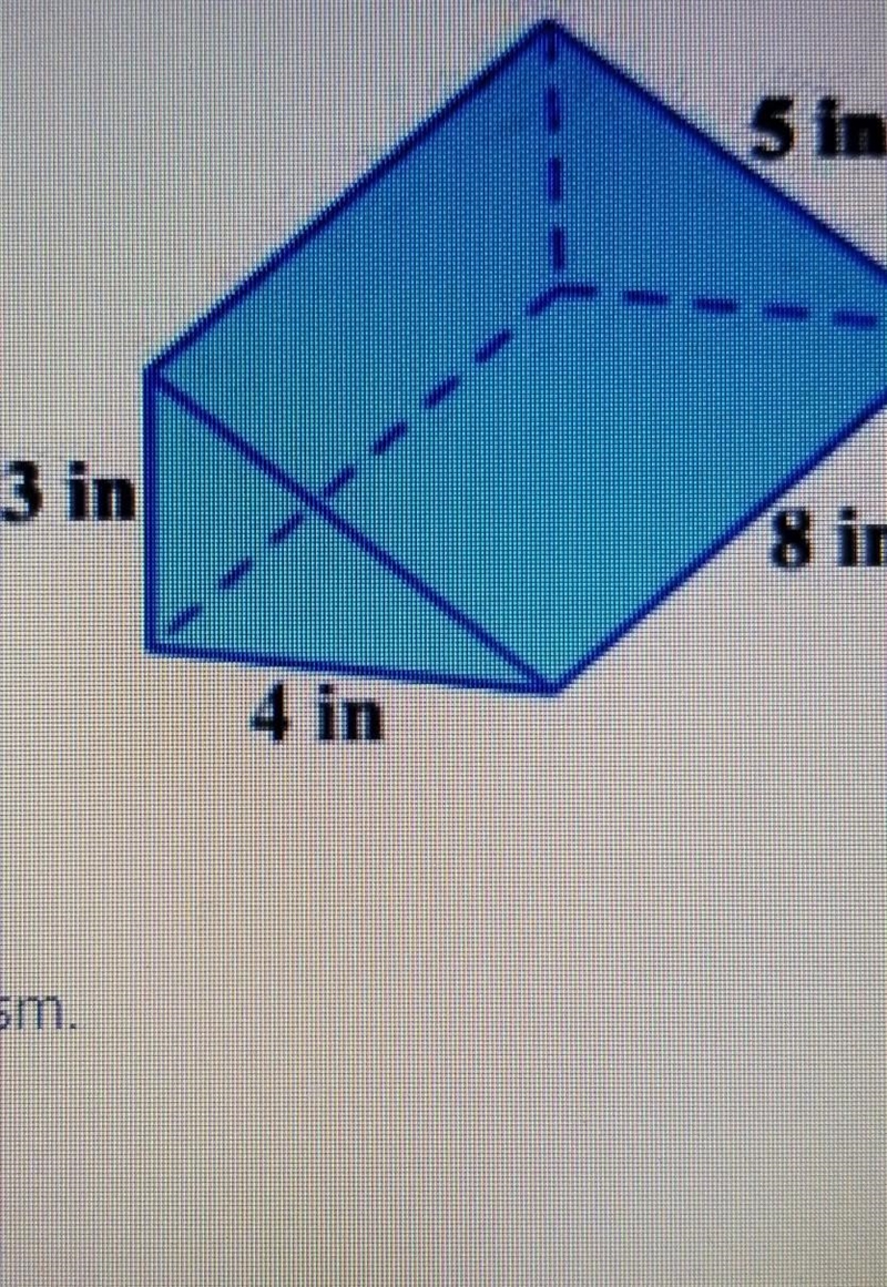 Find the lateral surface area of the triangular prism.​-example-1