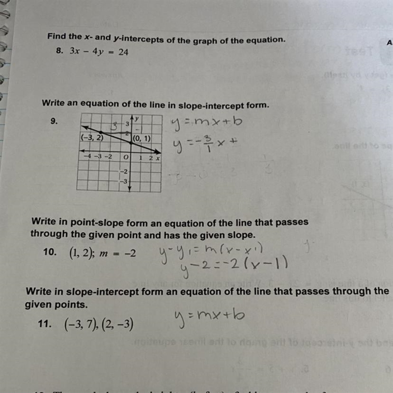 I need help with 8, 9, and 11-example-1