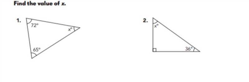 I NEED HELP PLSSS Find the value of x.-example-1