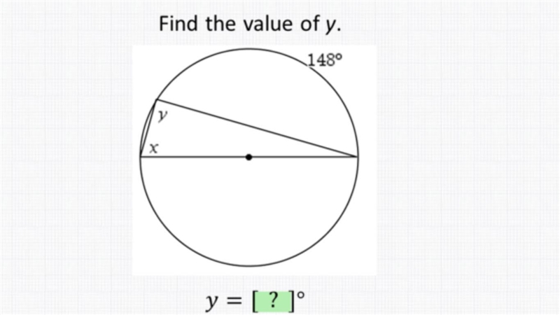 Good answer fast Find the value of y-example-1