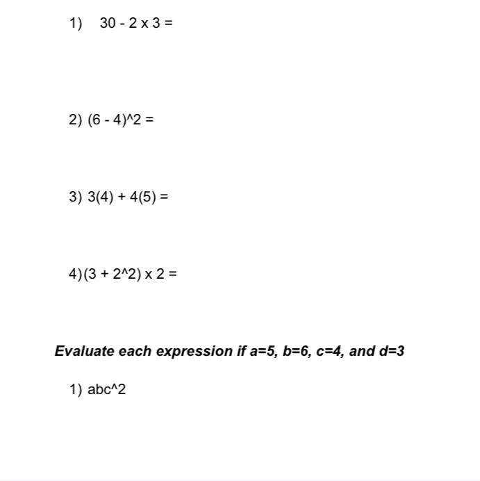 (2) 3a-3b (3) 2ab+cd-example-1