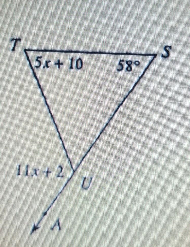 Find the missing angle PLZ HELP :/ ​-example-1